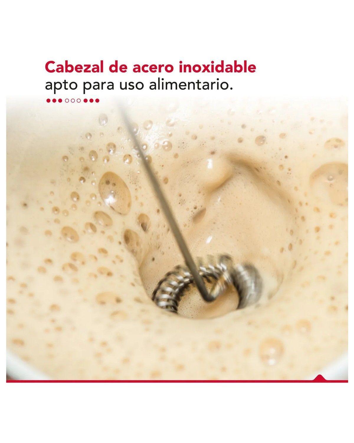 Espumador De Leche Color Negro-3