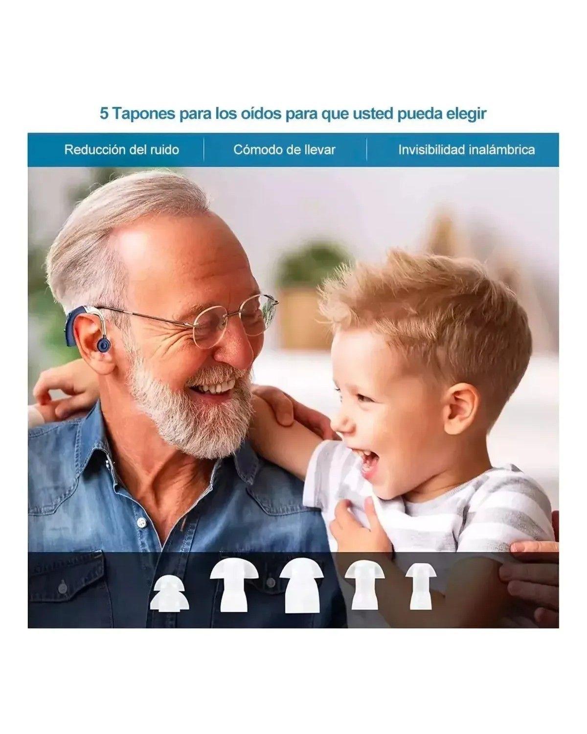 Audífono Para Sordos Recargable Exclente Calidad-1
