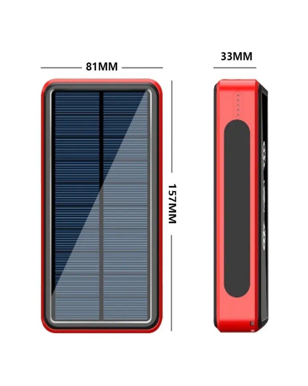 Bateria Externa 80000mha / Carga Inalambrica / Solar-1