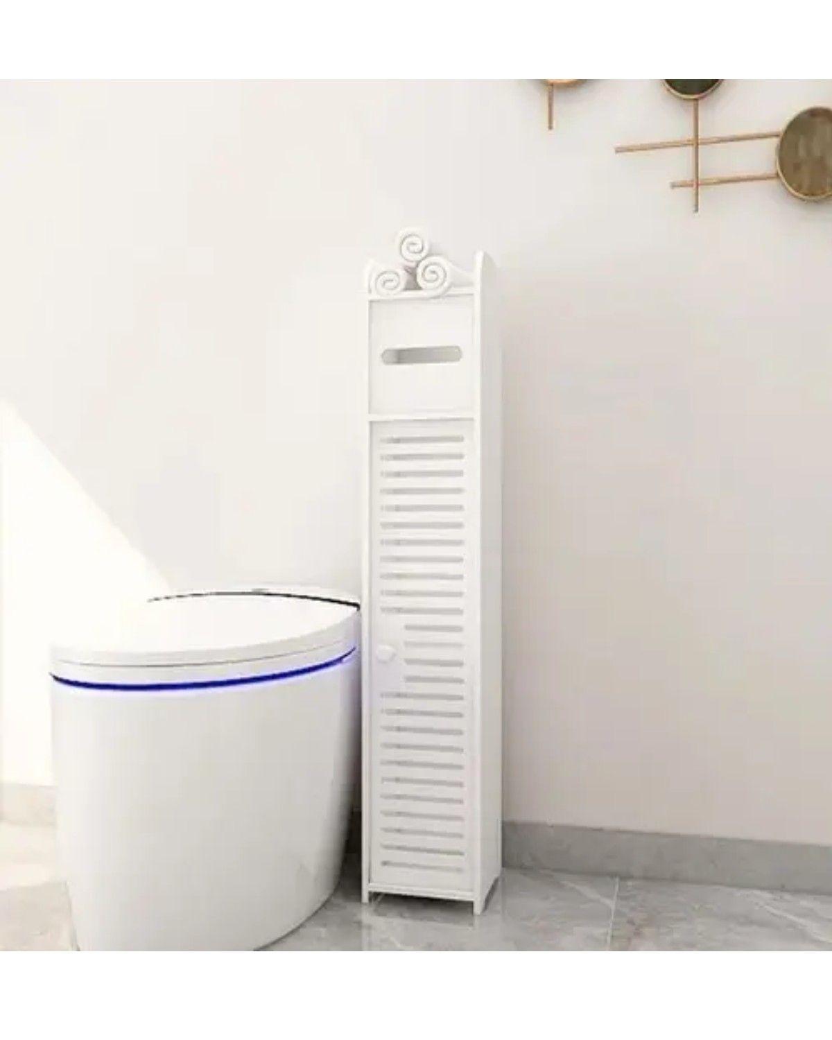 Estante De Baño Lavanderia Organizador Color Blanco-2