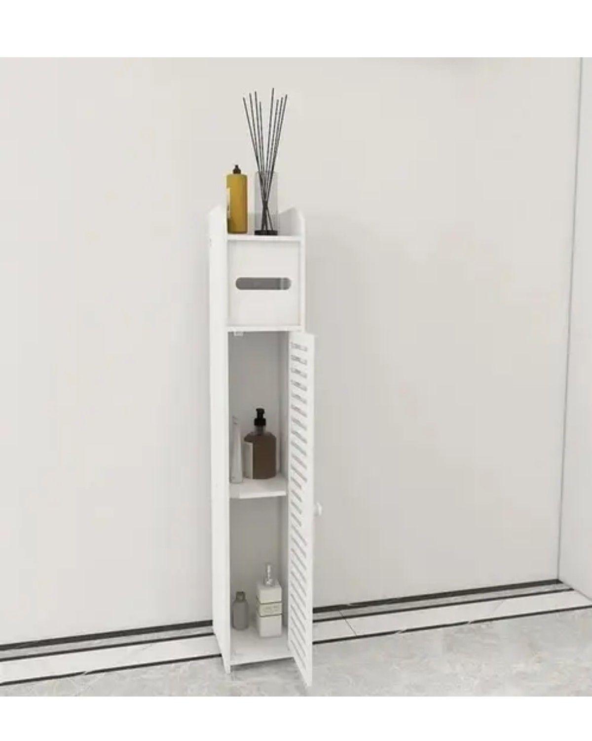 Estante De Baño Lavanderia Organizador Color Blanco-3