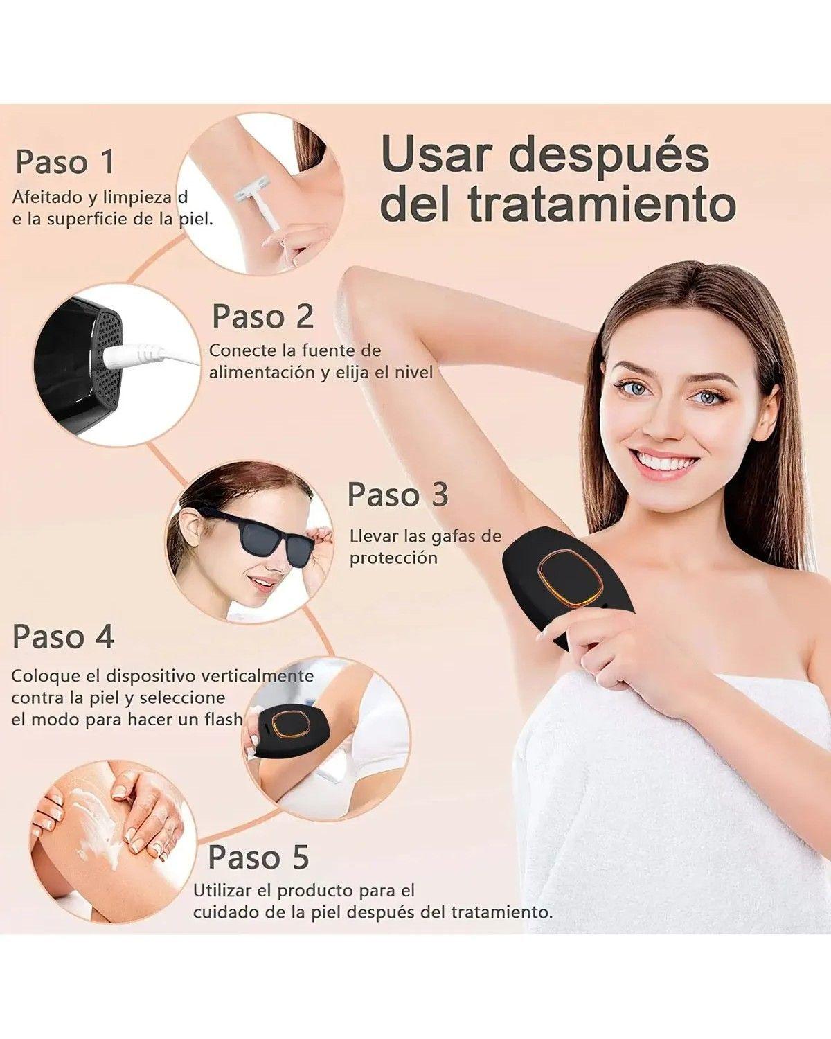 Depiladora Laser Ipl Para Uso En Casa Depiladora Eléctrica-2