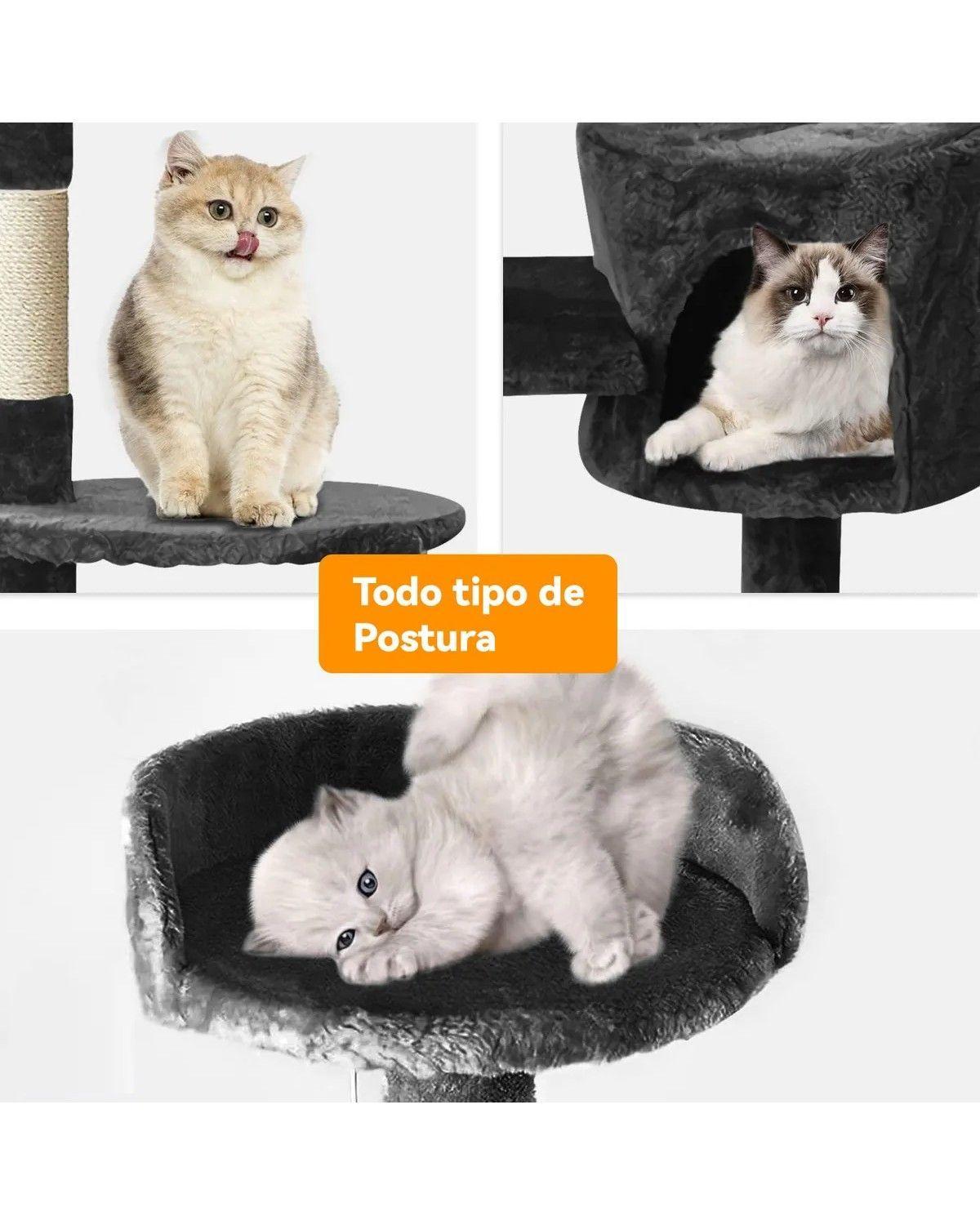 Rascador Arbol Para Gatos Caseros Torre-2