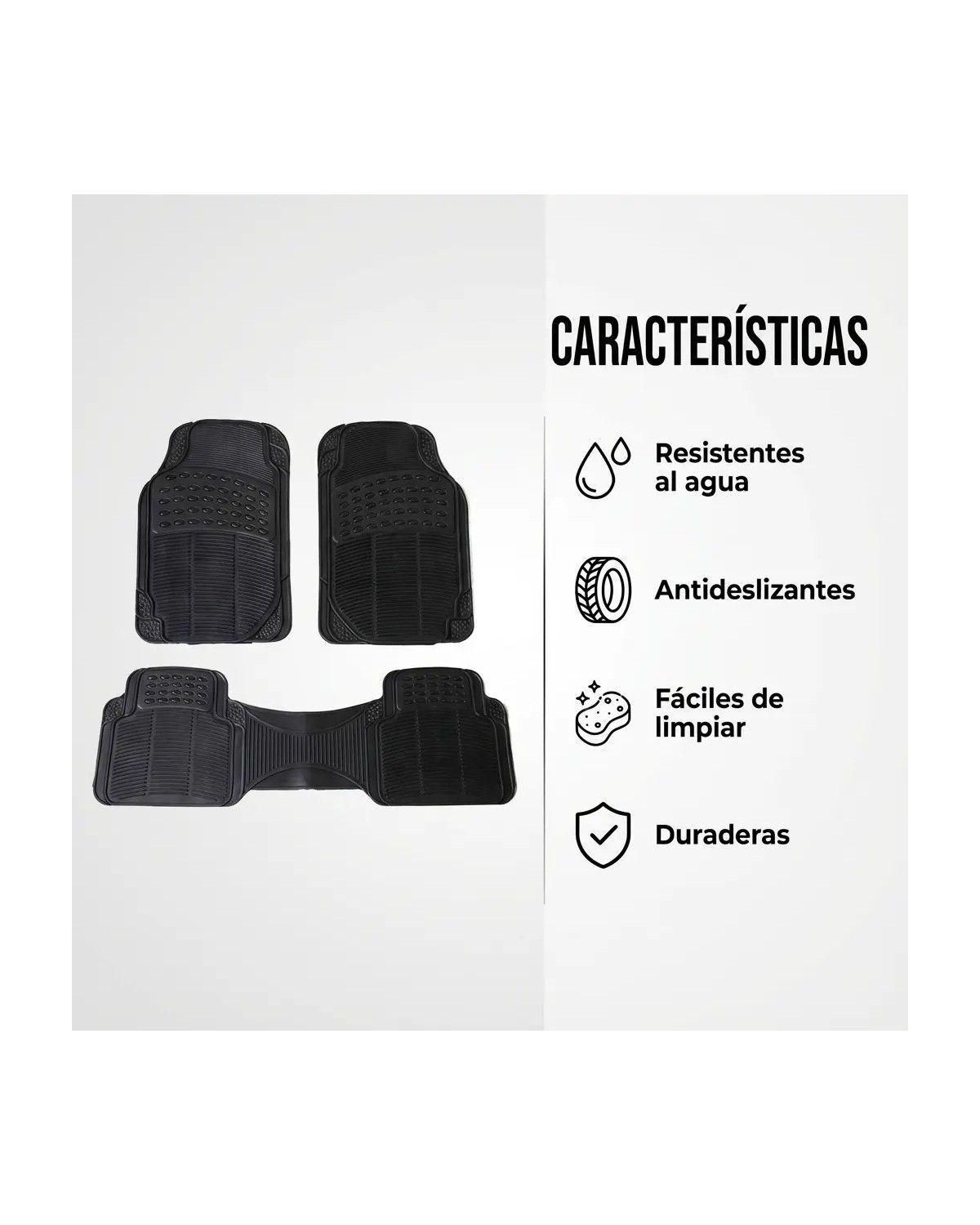 Juego Alfombras Para Auto Antideslizantes Impermeables-2