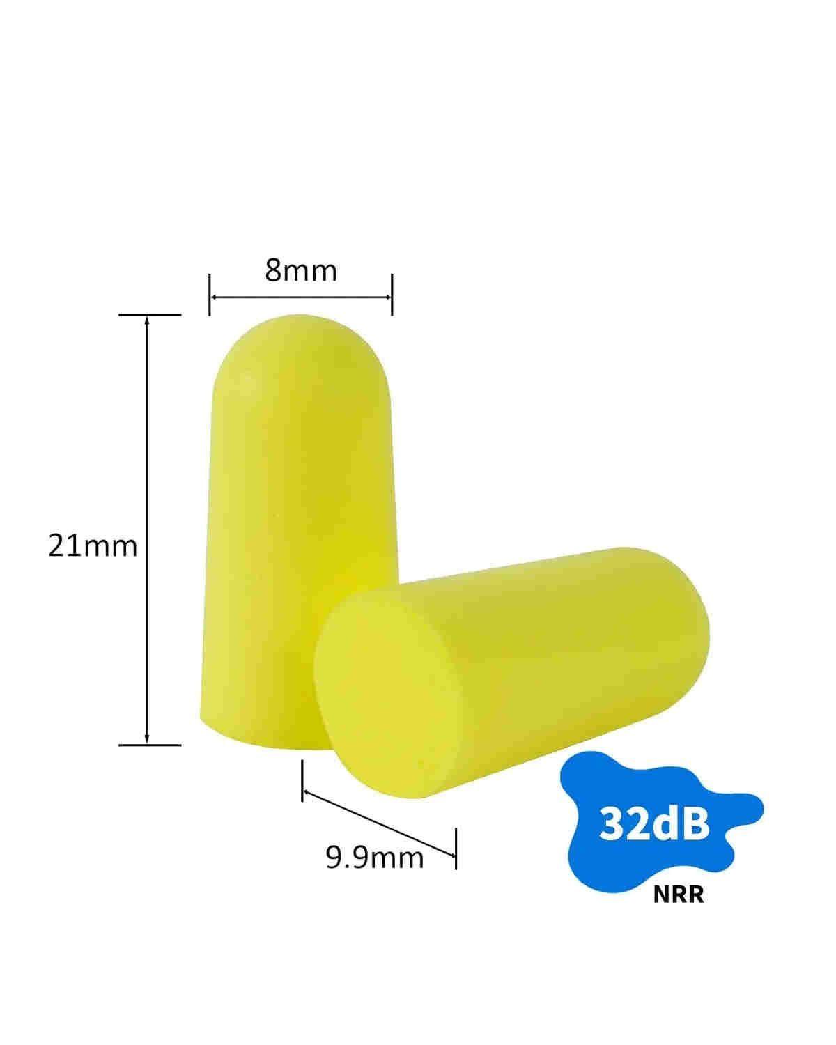 Pack De 120 Tapones Oidos Poliuretano Snr 38db Multicolor-2