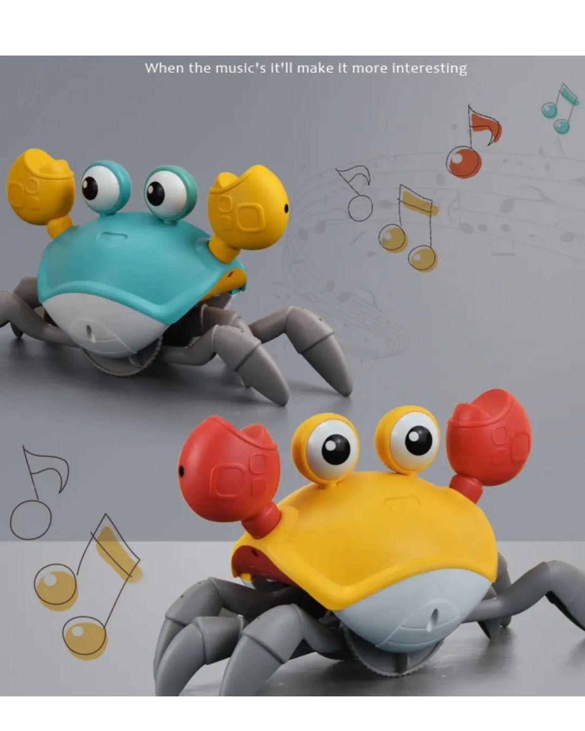 Fugitivo De Cangrejo Juguete Infantil Iluminación Y Música-1