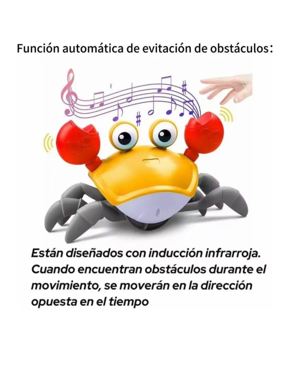 Fugitivo De Cangrejo Juguete Infantil Iluminación Y Música-2