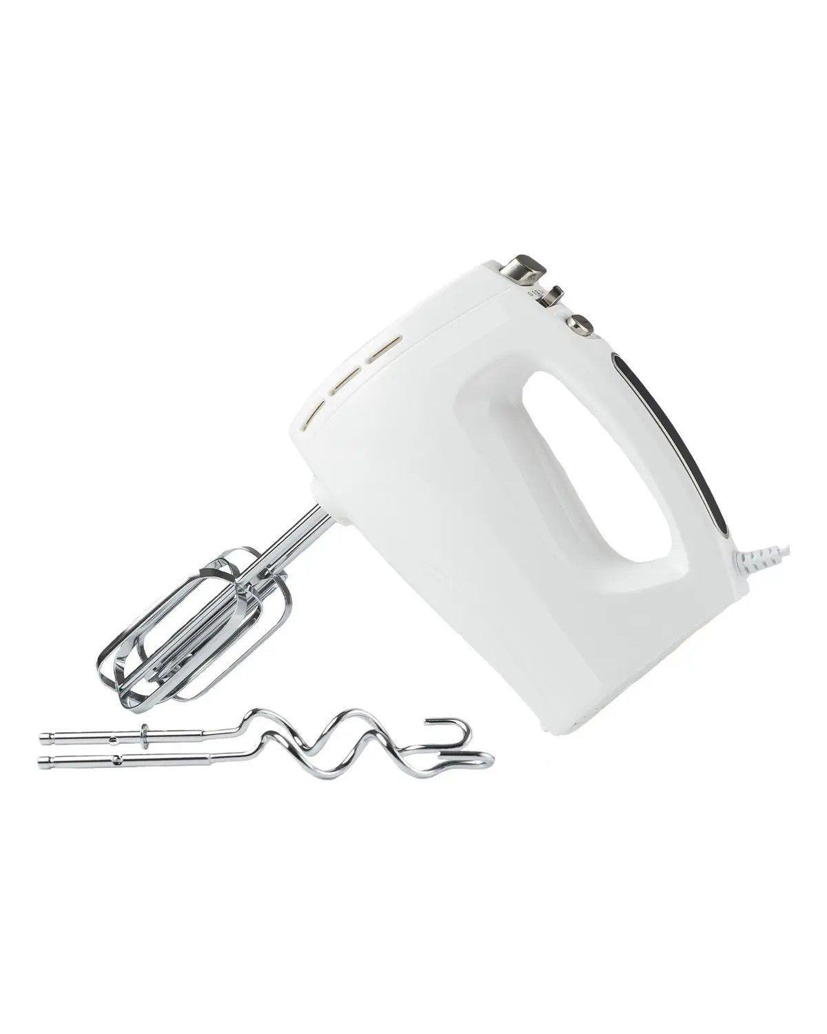 Batidora De Mano Turbo +5 Velocidades Color Blanco-0