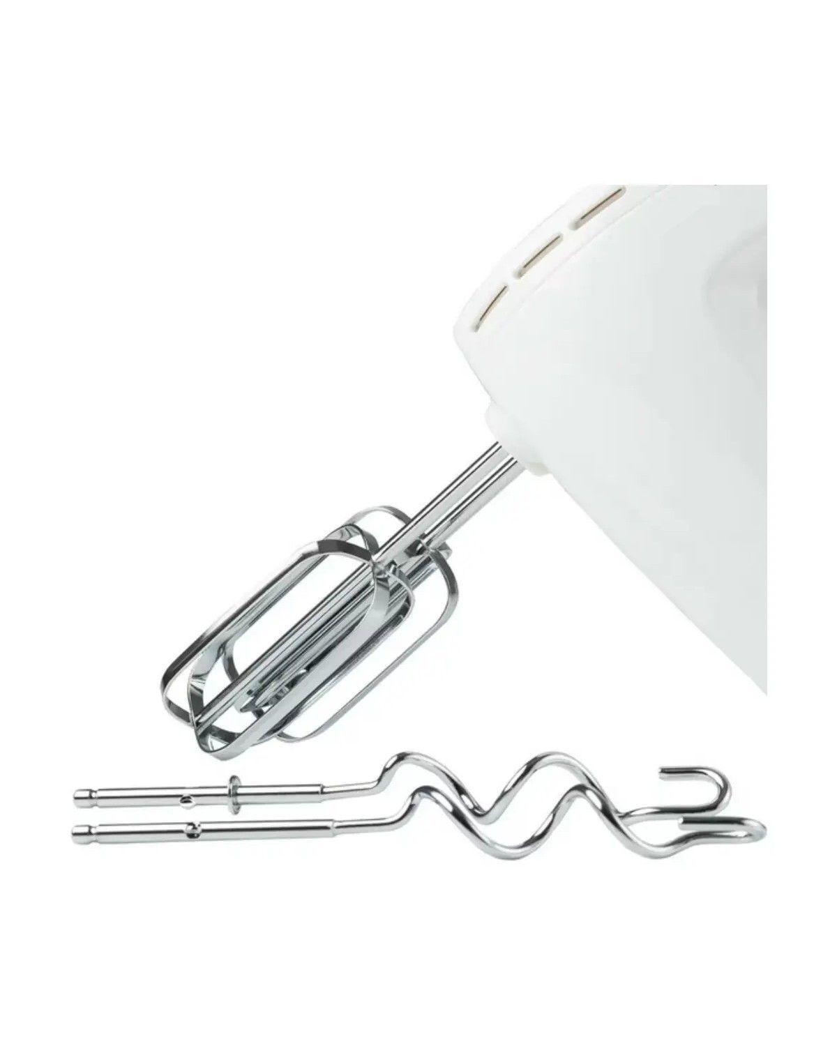 Batidora De Mano Turbo +5 Velocidades Color Blanco-1