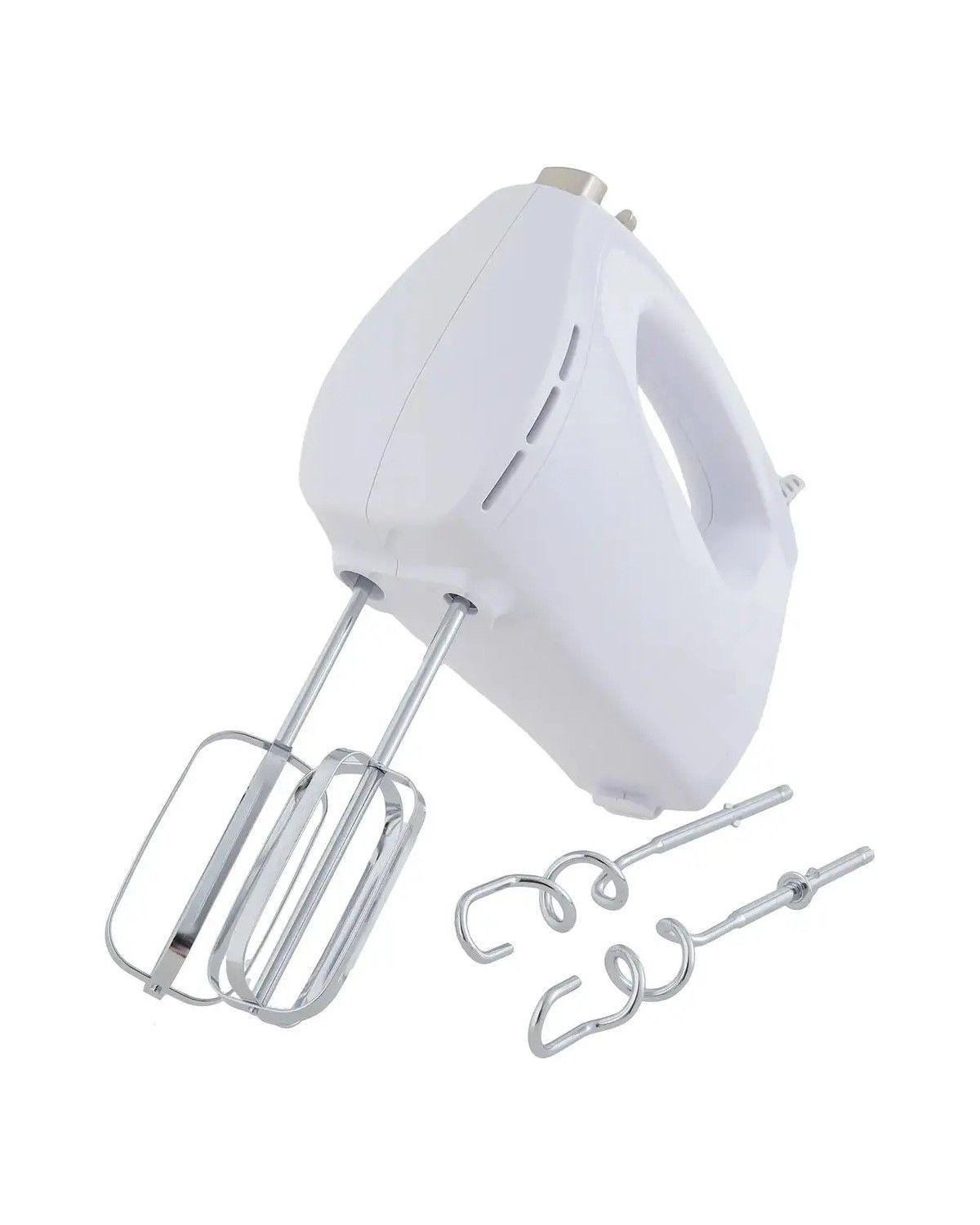 Batidora De Mano Turbo +5 Velocidades Color Blanco-3