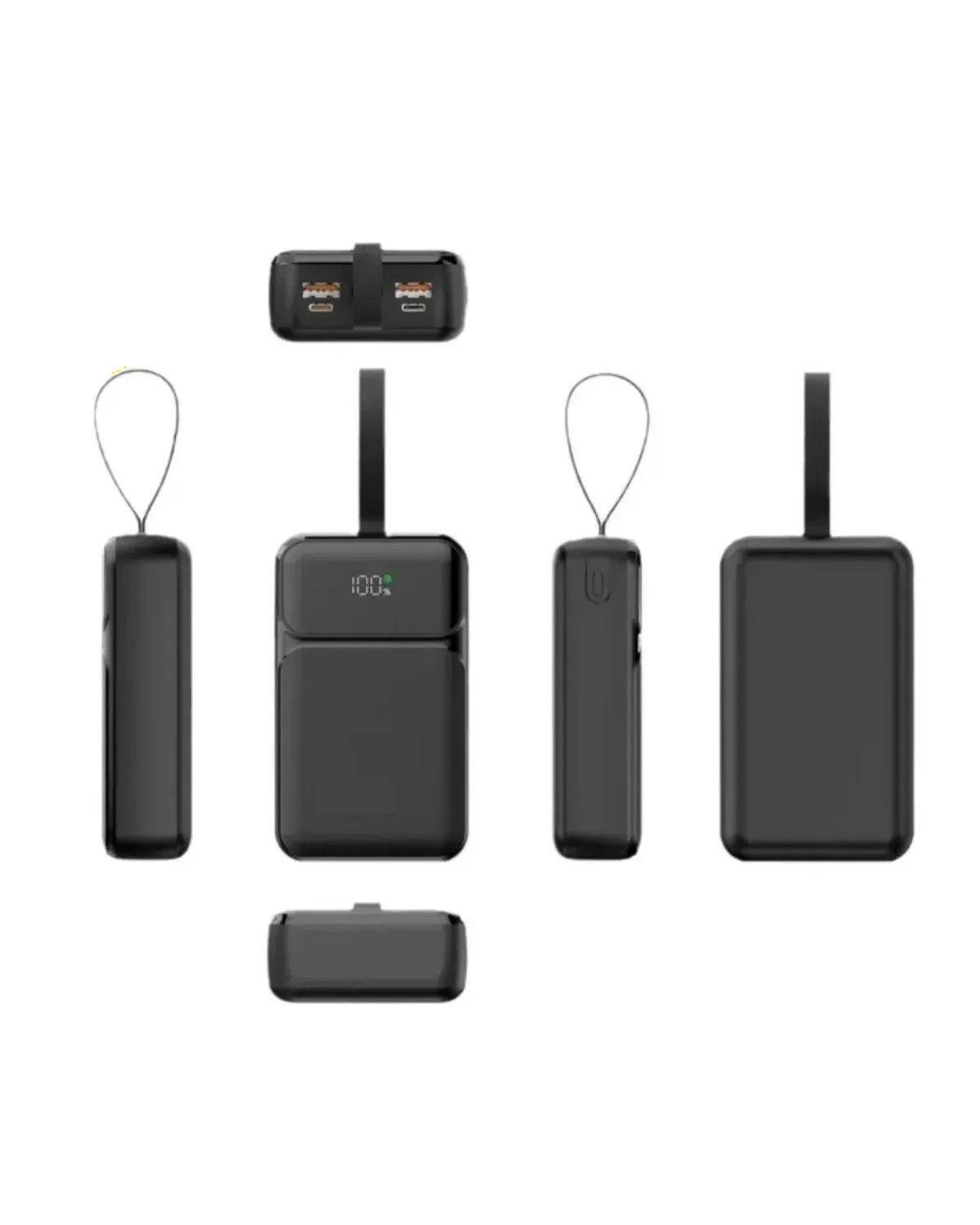 Power Bank 30000 mAh de Carga Rápida con USB-C para Celulares y Tablets-3