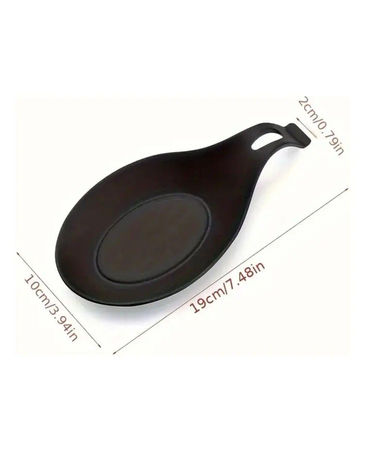 Soporte Para Cuchara De Silicona Cocina 10x19 Cm 1 Pieza-1