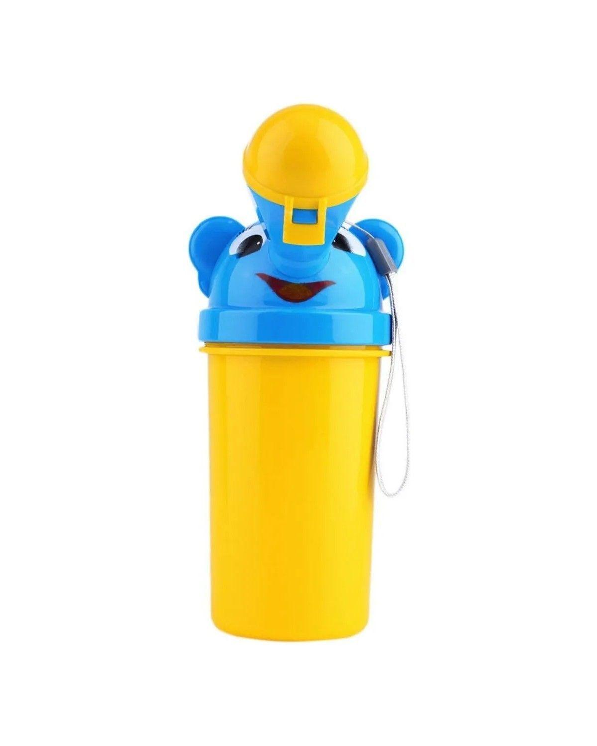 Urinario Infantil Portátil Niños Viajes Salidas Tipo Botella-2