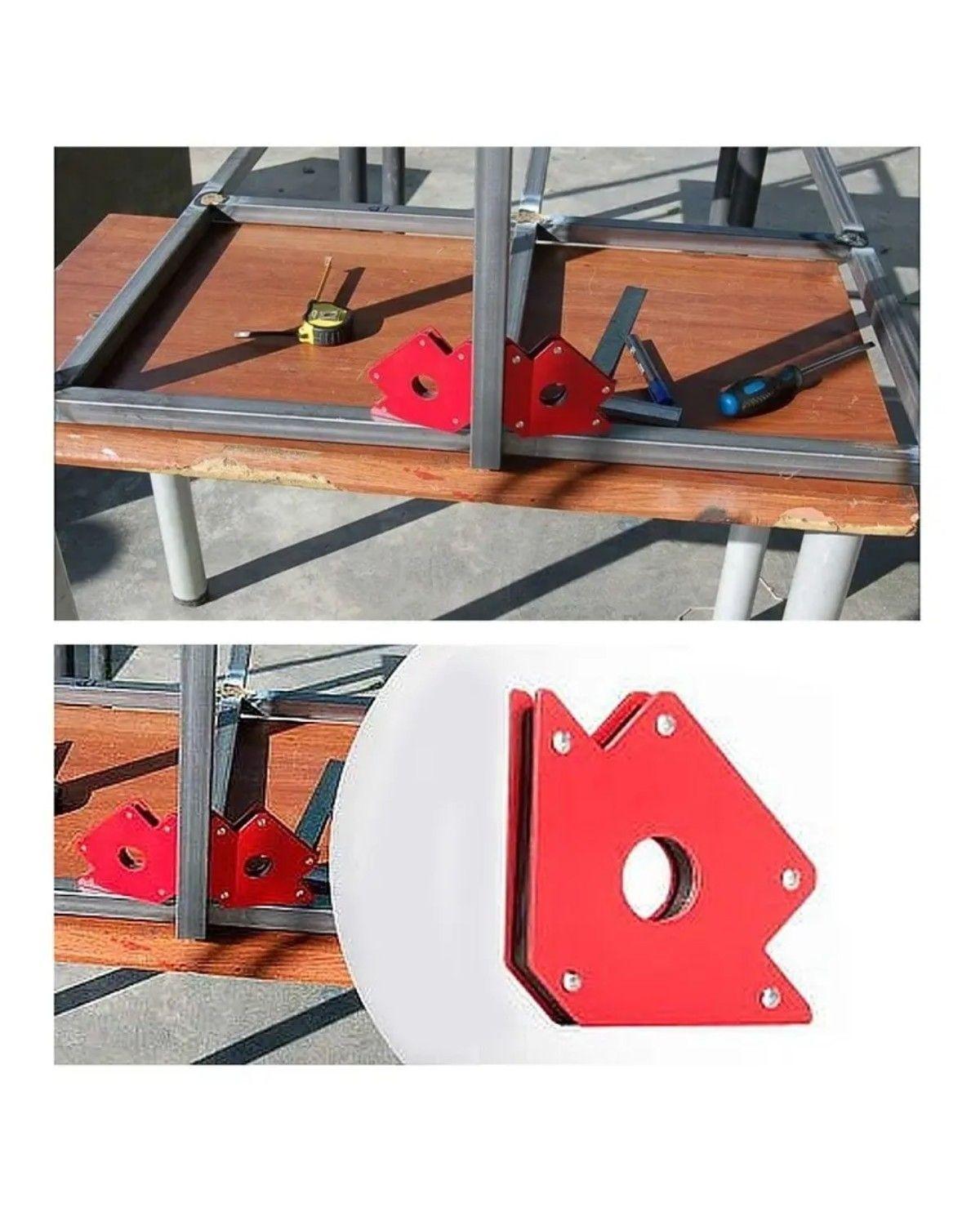 Pack 4 Escuadras Magneticas Grandes Para Soldar 75 Lbs-3