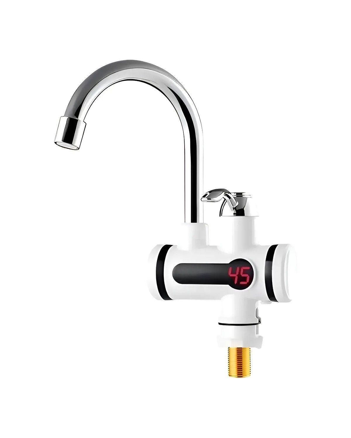Grifo Calentador De Agua Para Lavaplatos Electrico Instantan Llaves Para Cocina Eu(220v)-0
