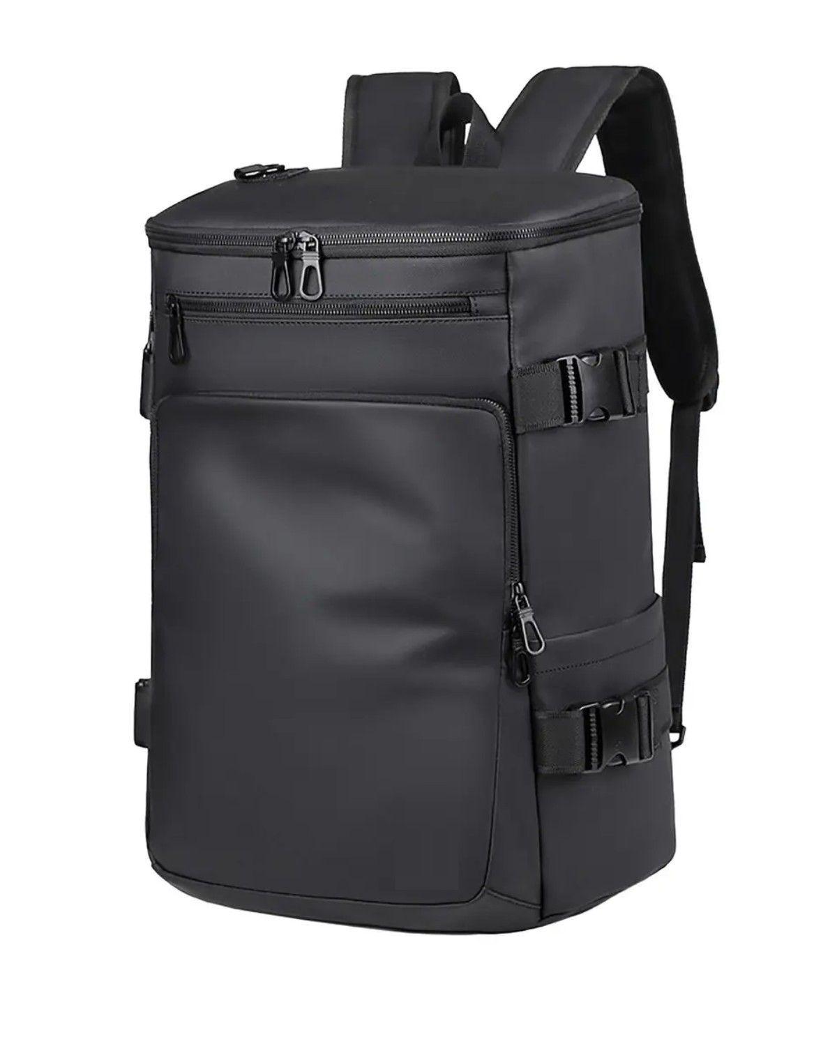 Mochila Notebook Antirrobo Impermeable 3 En 1 Mochila Bolso Maletín Oxford-0
