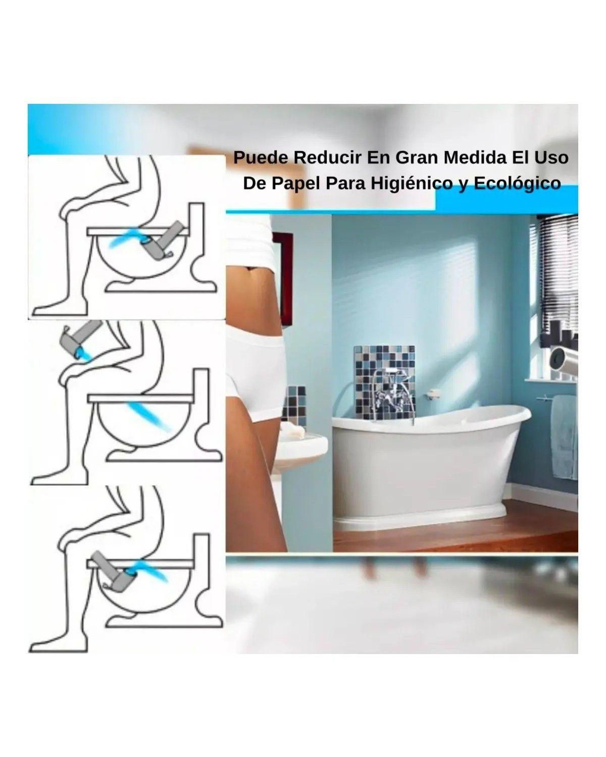 Ducha Bidet Árabe Kit Completo Inodoro Acero Inoxidable-2