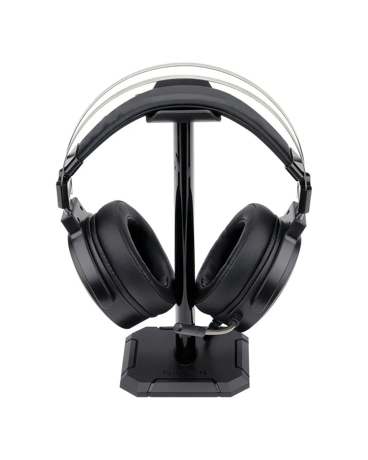 Audifonos Gamer Chroma Negro con soporte-3