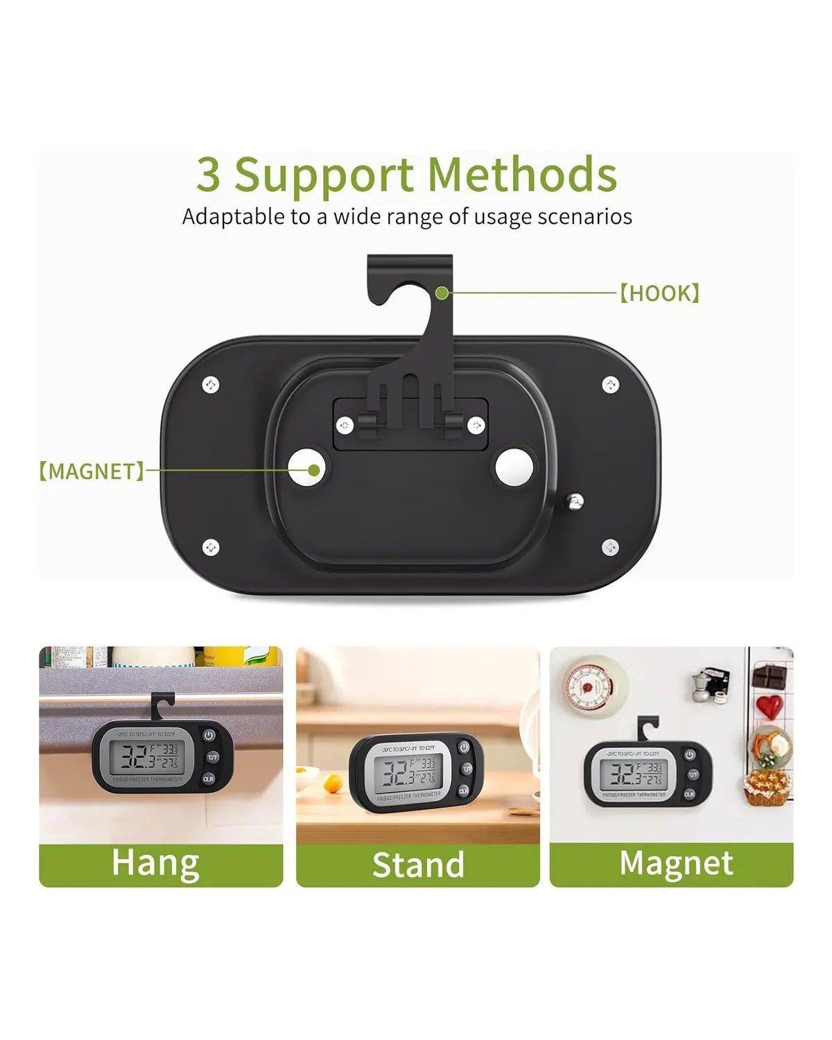 2pcs Termómetro Para Heladera Digitales Para Cocina-2