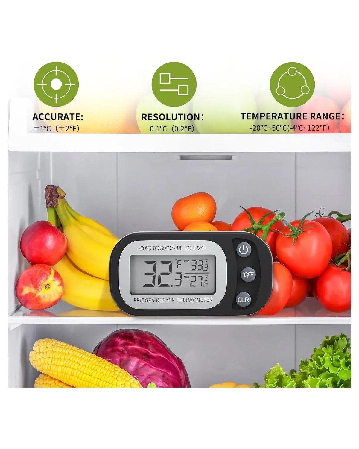 2pcs Termómetro Para Heladera Digitales Para Cocina-3