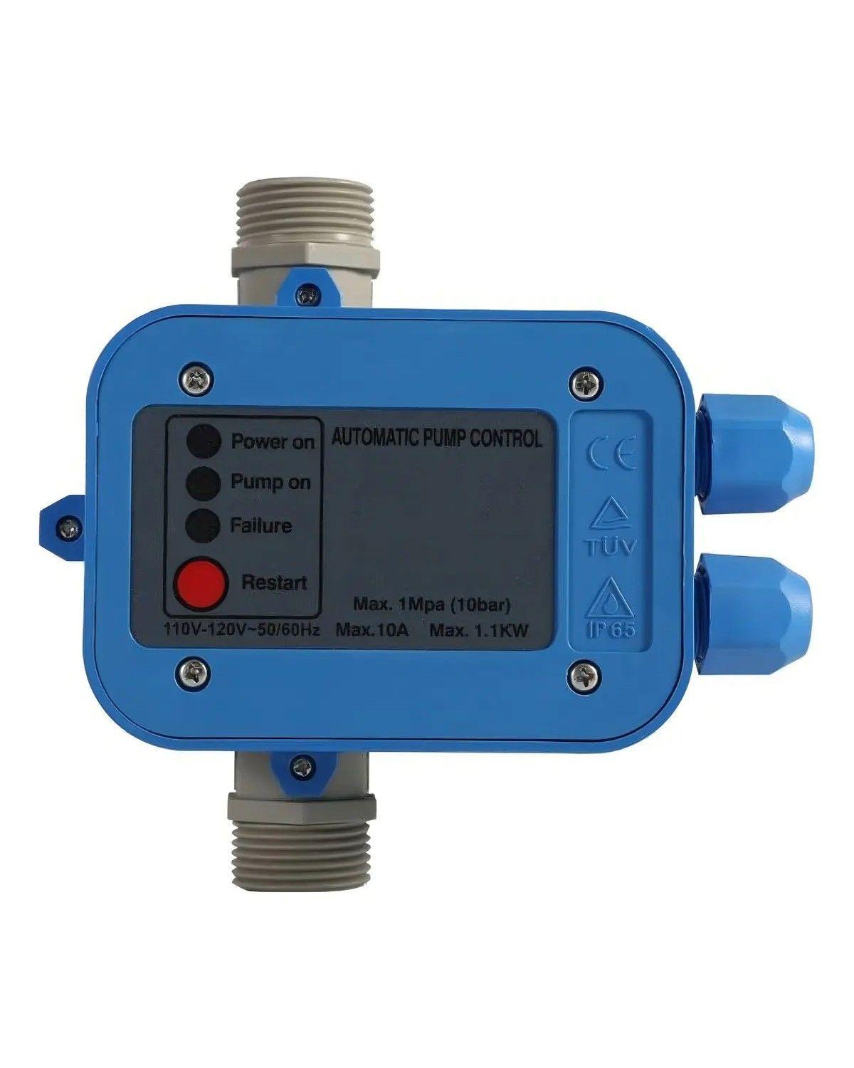 Controlador de Presión para Bomba de Agua Mi Tienda con Válvula Check IP65-0
