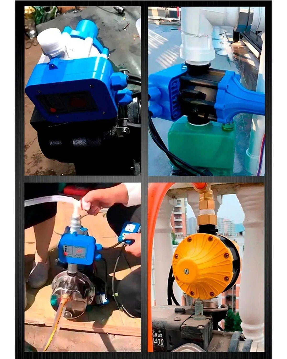 Controlador de Presión para Bomba de Agua Mi Tienda con Válvula Check IP65-4