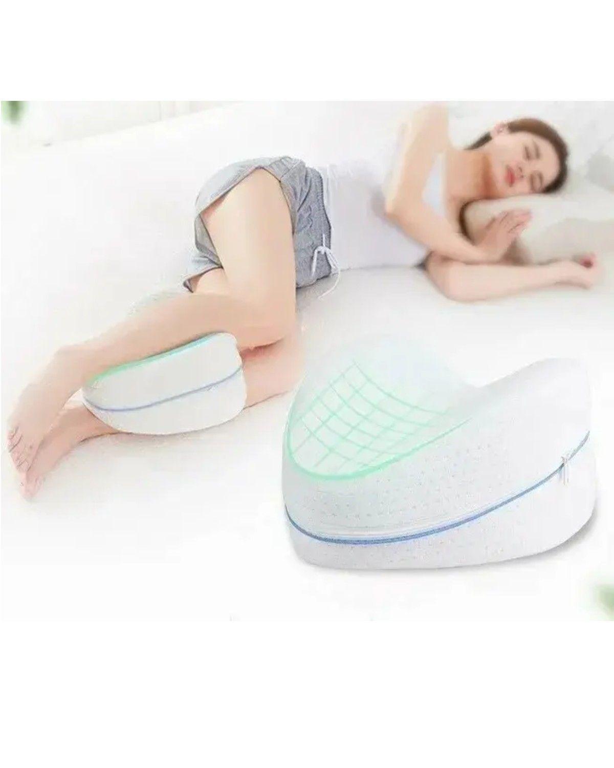 Almohada Ergonómica Apoyo Piernas Rodillas Ortopédico Color Blanco-2