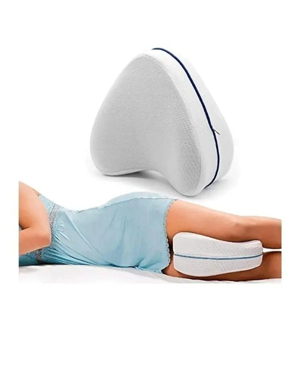 Almohada Ergonómica Apoyo Piernas Rodillas Ortopédico Color Blanco-3