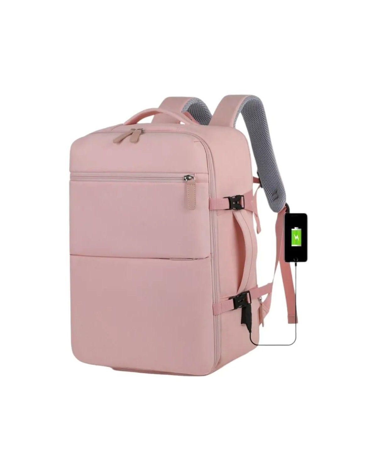 Mochila Cabina Viaje Avion Expandible-1