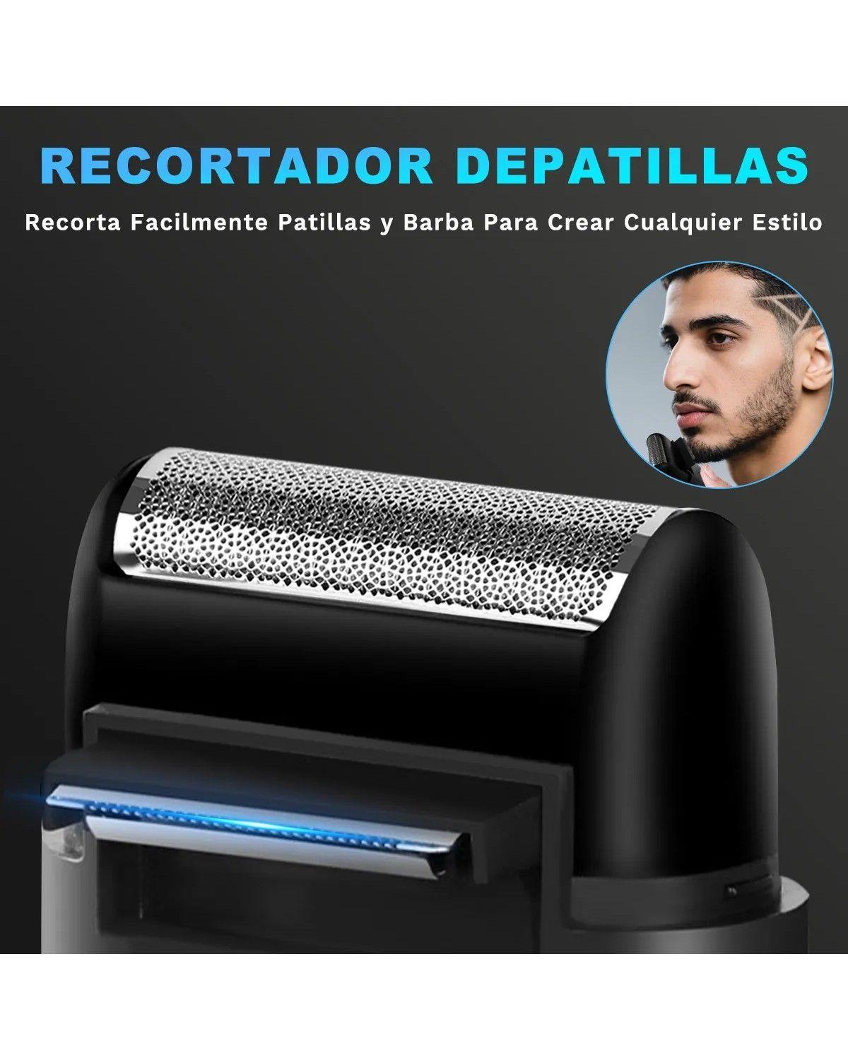Rasuradora Eléctrica Barba Afeitadora Portátil-3