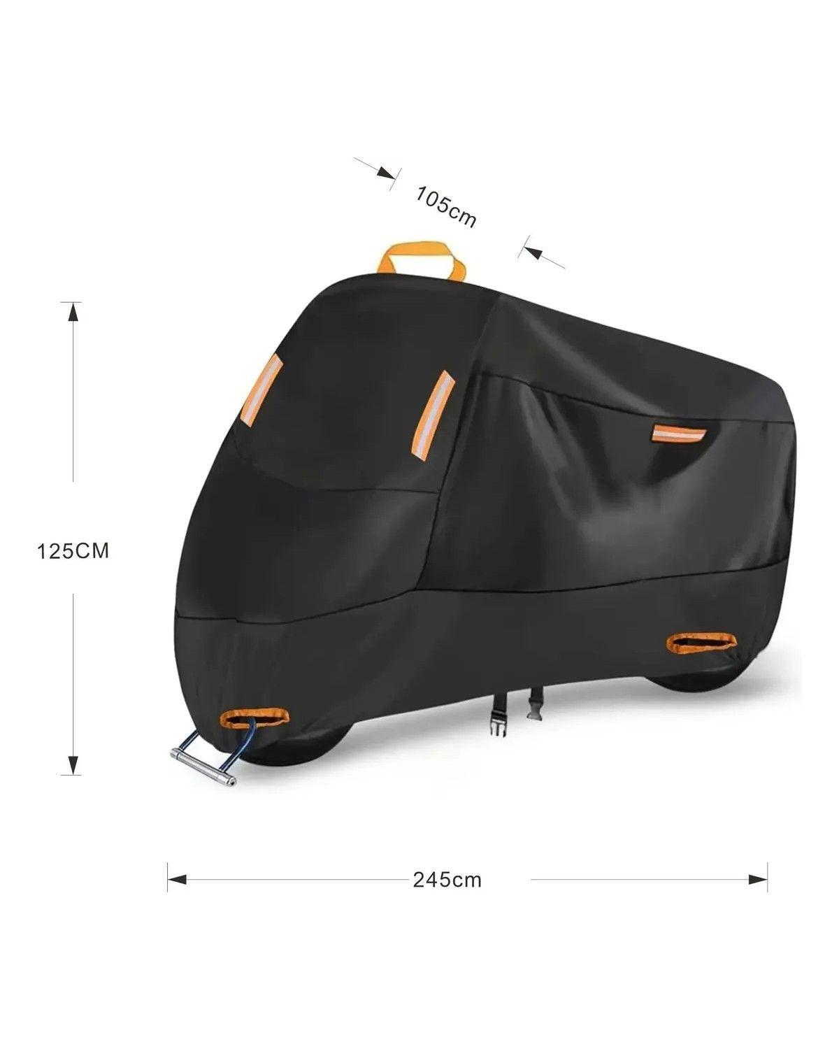 Funda De Motocicleta Impermeable Resistente Al Polvo Y Uv-3