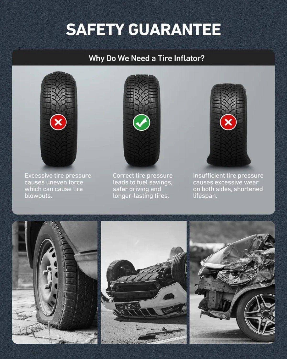 Pistola Para Inflar Y Calibrar Neumáticos Manómetro-2