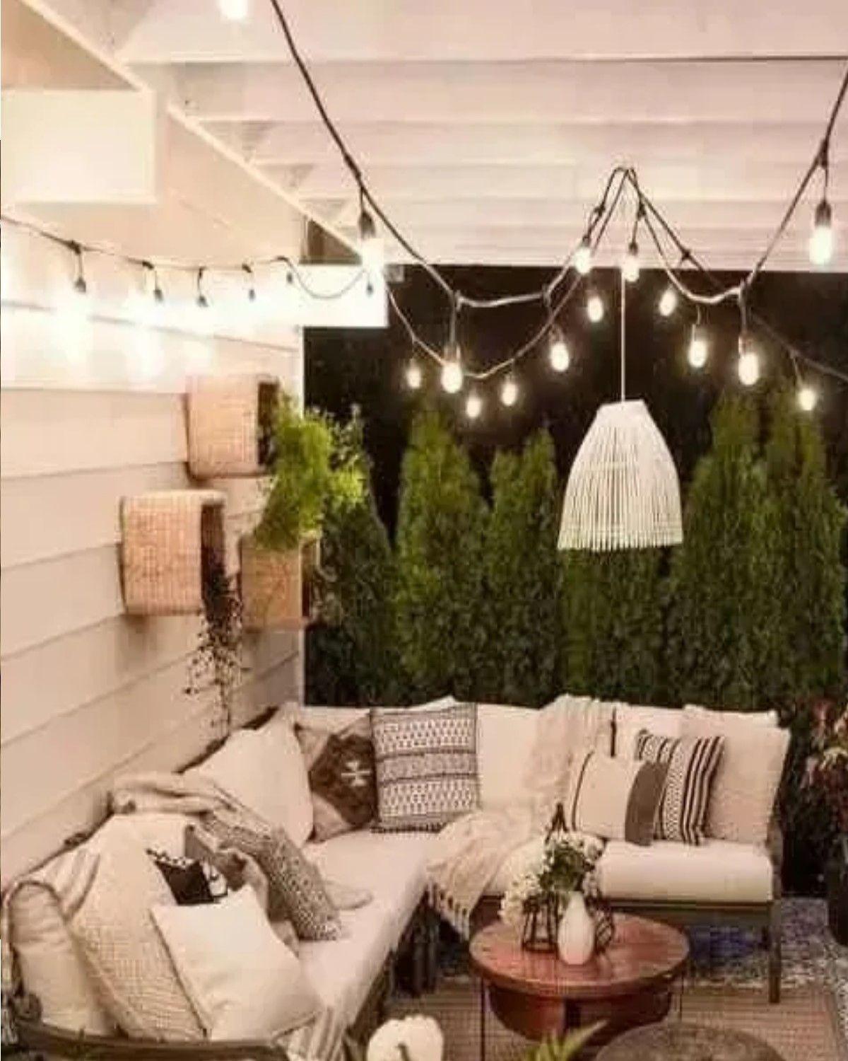 Guirnalda Terraza Patio Ampolletas Incluidas Soquetes 10 Mtr-3