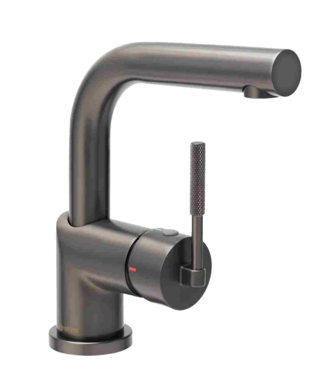 Monomando Lavamanos  Bronce Andino Color Grafito-0