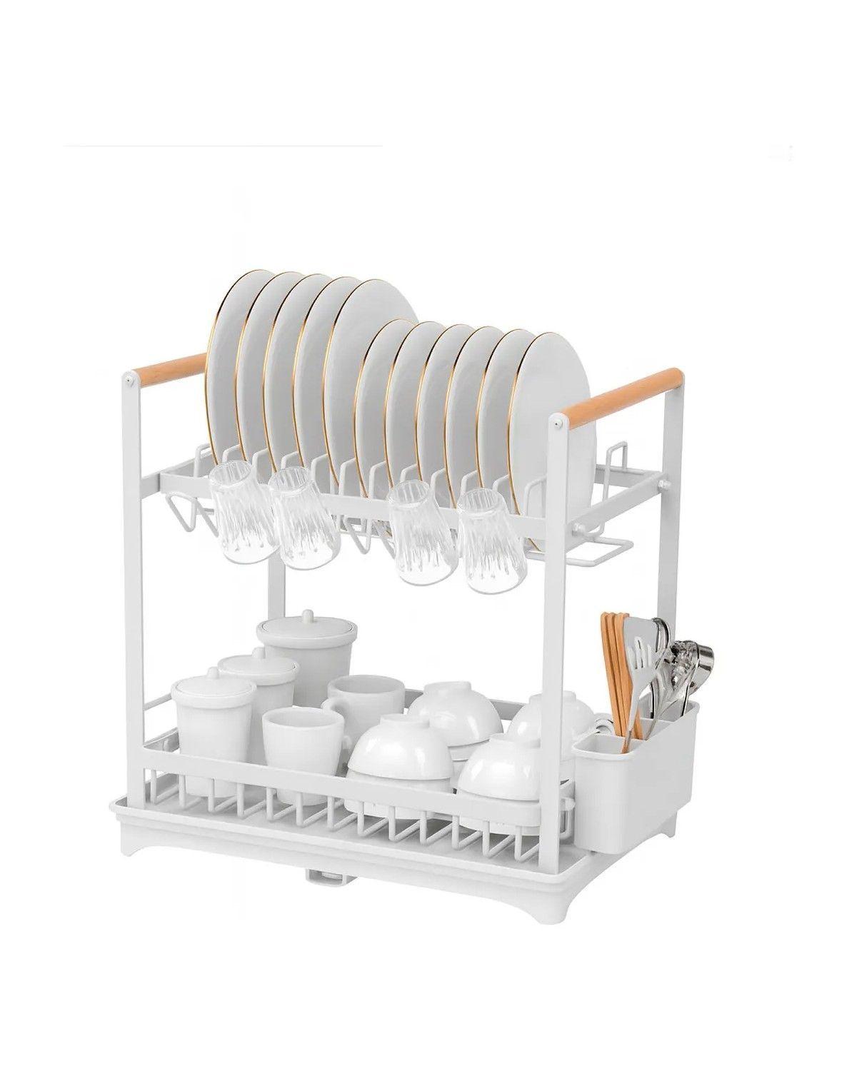 Secaplatos Escurridor de acero-0