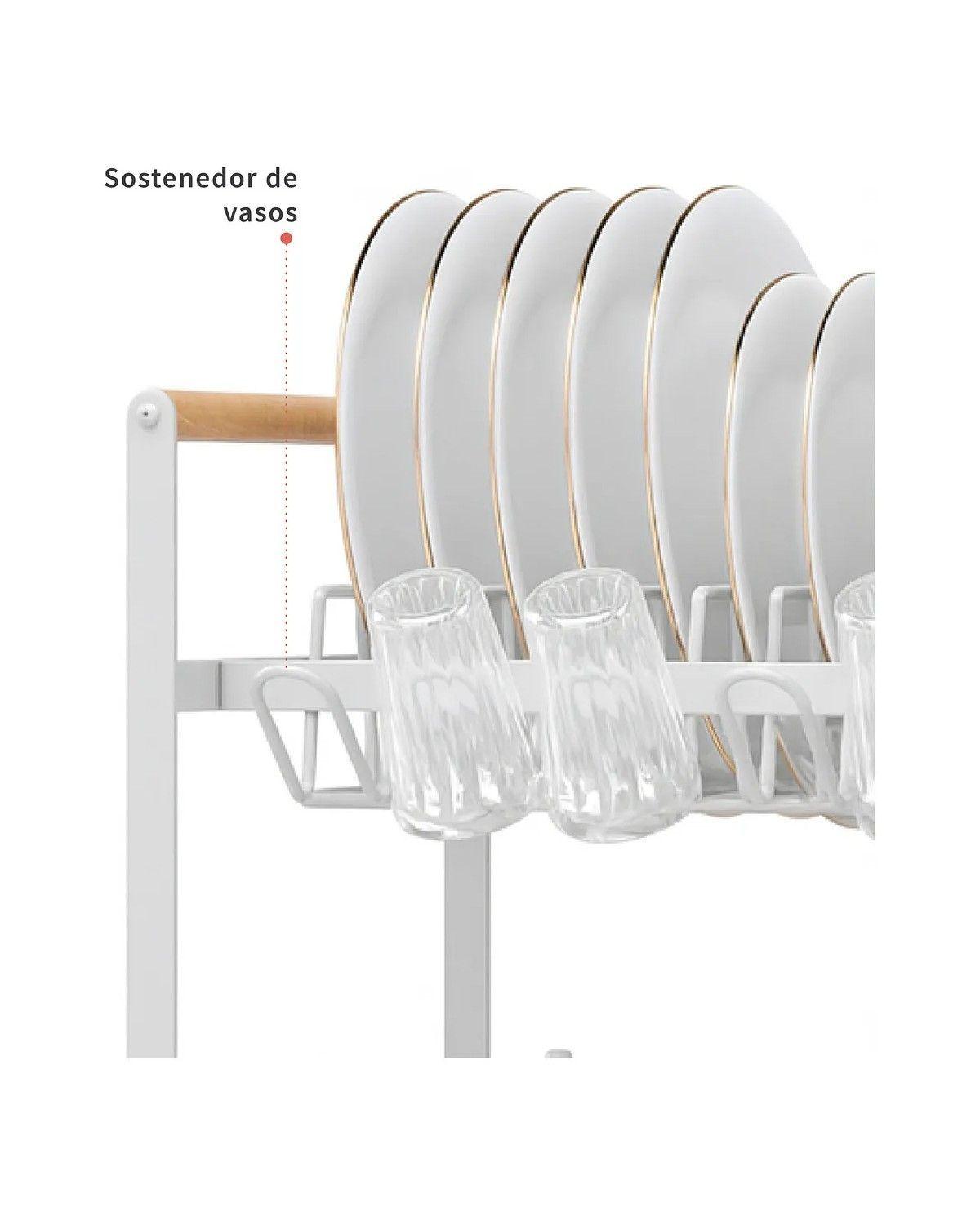 Secaplatos Escurridor de acero-4