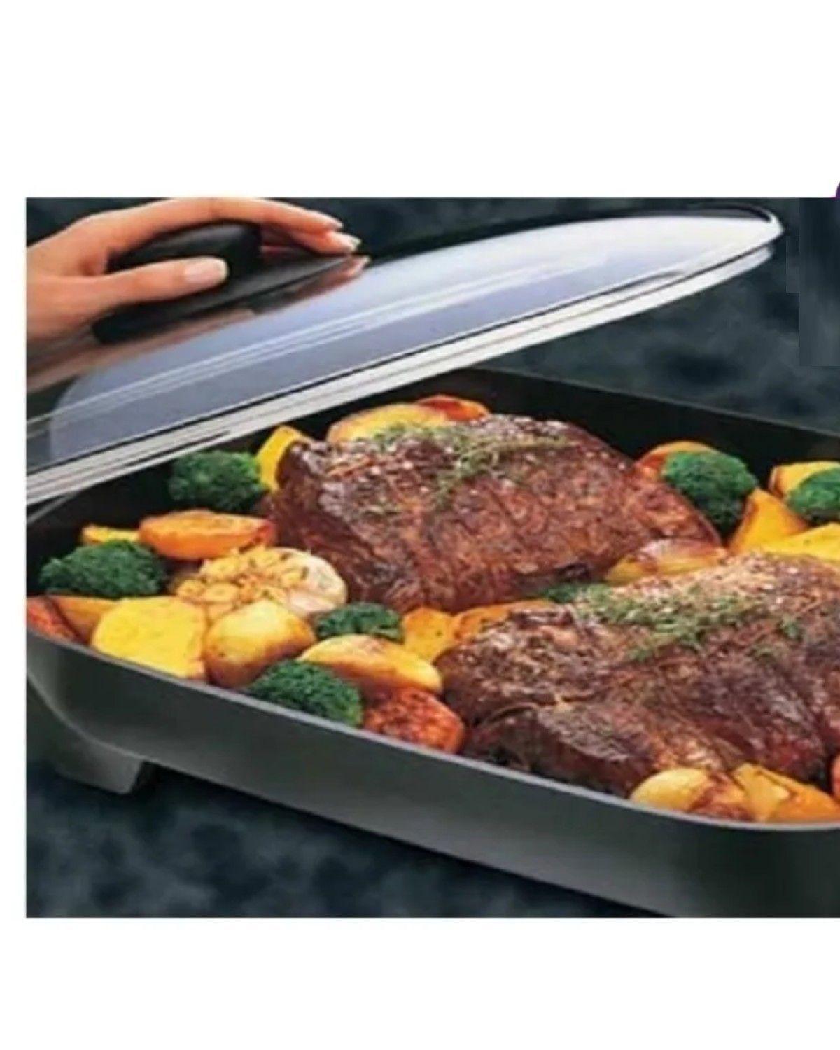 Olla Eléctrica Antiadherente 7L Cocción Lenta Sofrito-3