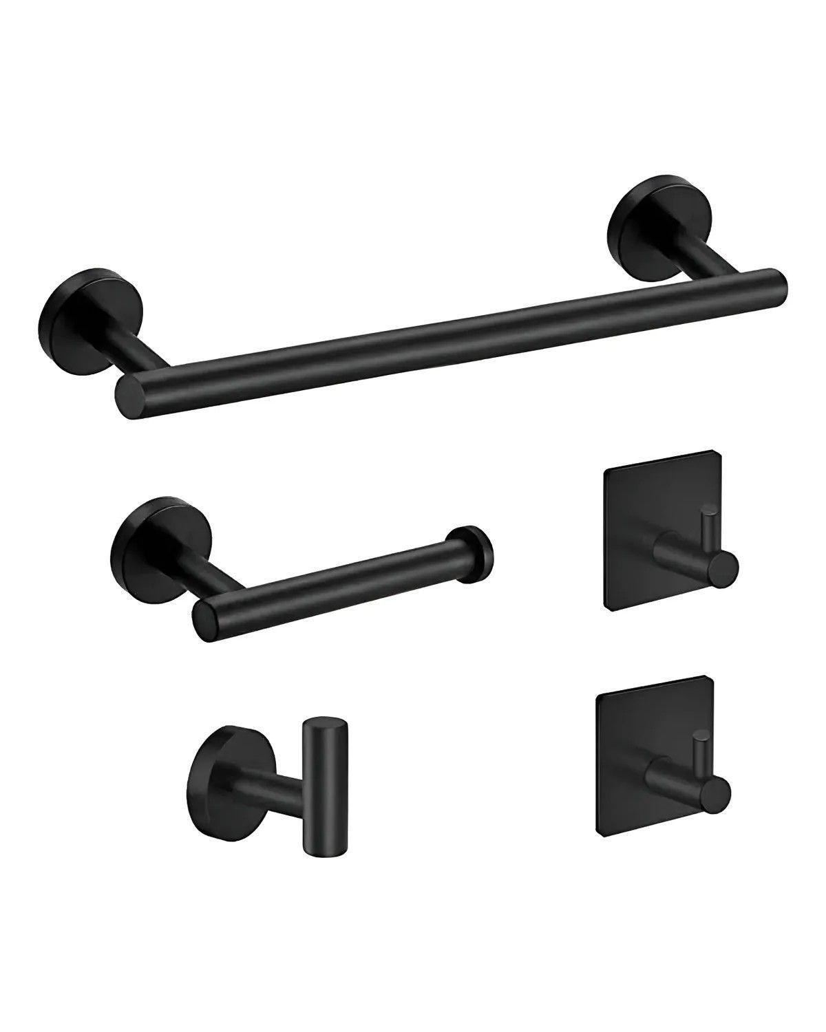 Juego De Accesorios De Baño Toalleros-0