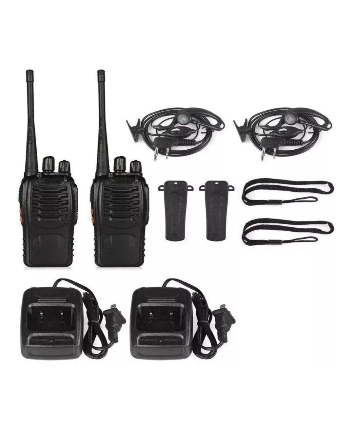 Walkie Talkie X 2 Radios 16C 5km Alcance-0