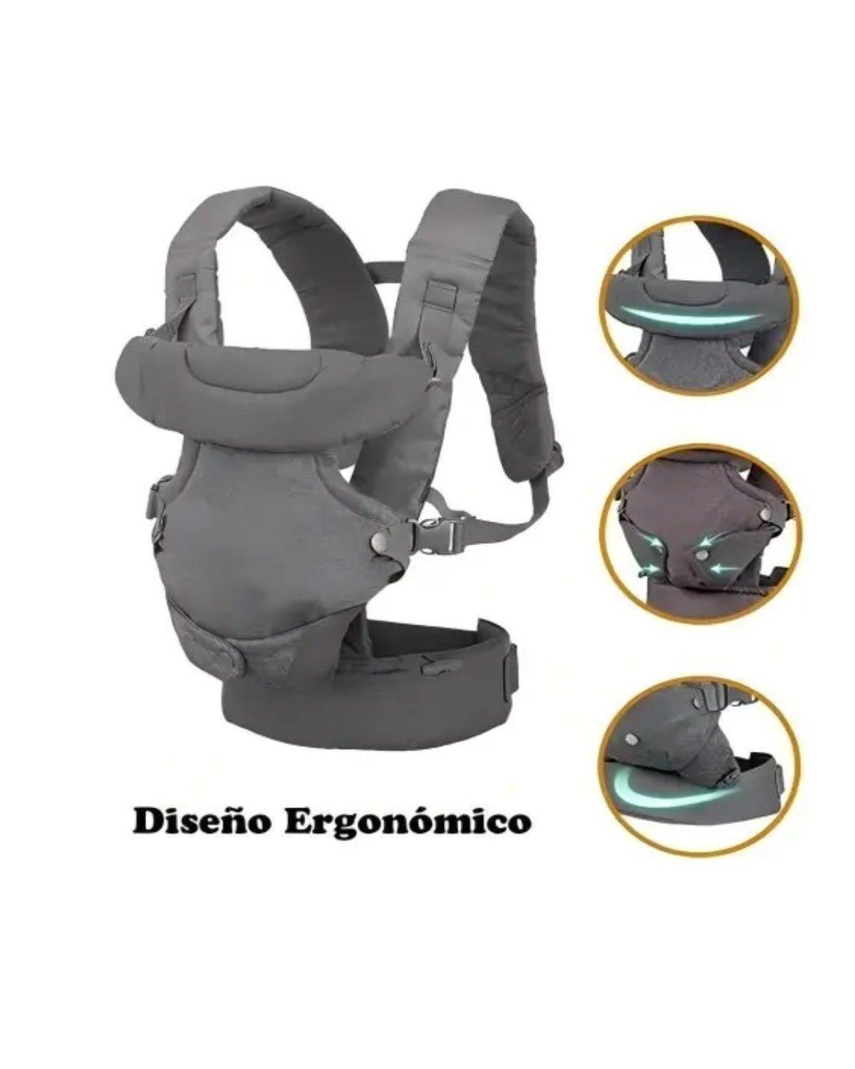 Ergonómico 4 En 1 Doble Hombro Multifuncional Portabebés-4