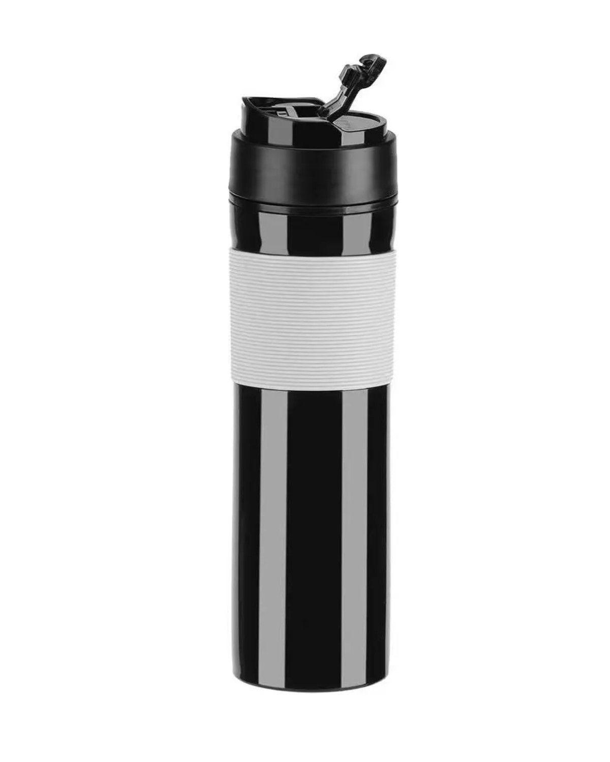 Cafetera Prensa Francesa Portátil para Camping de 400ml-0
