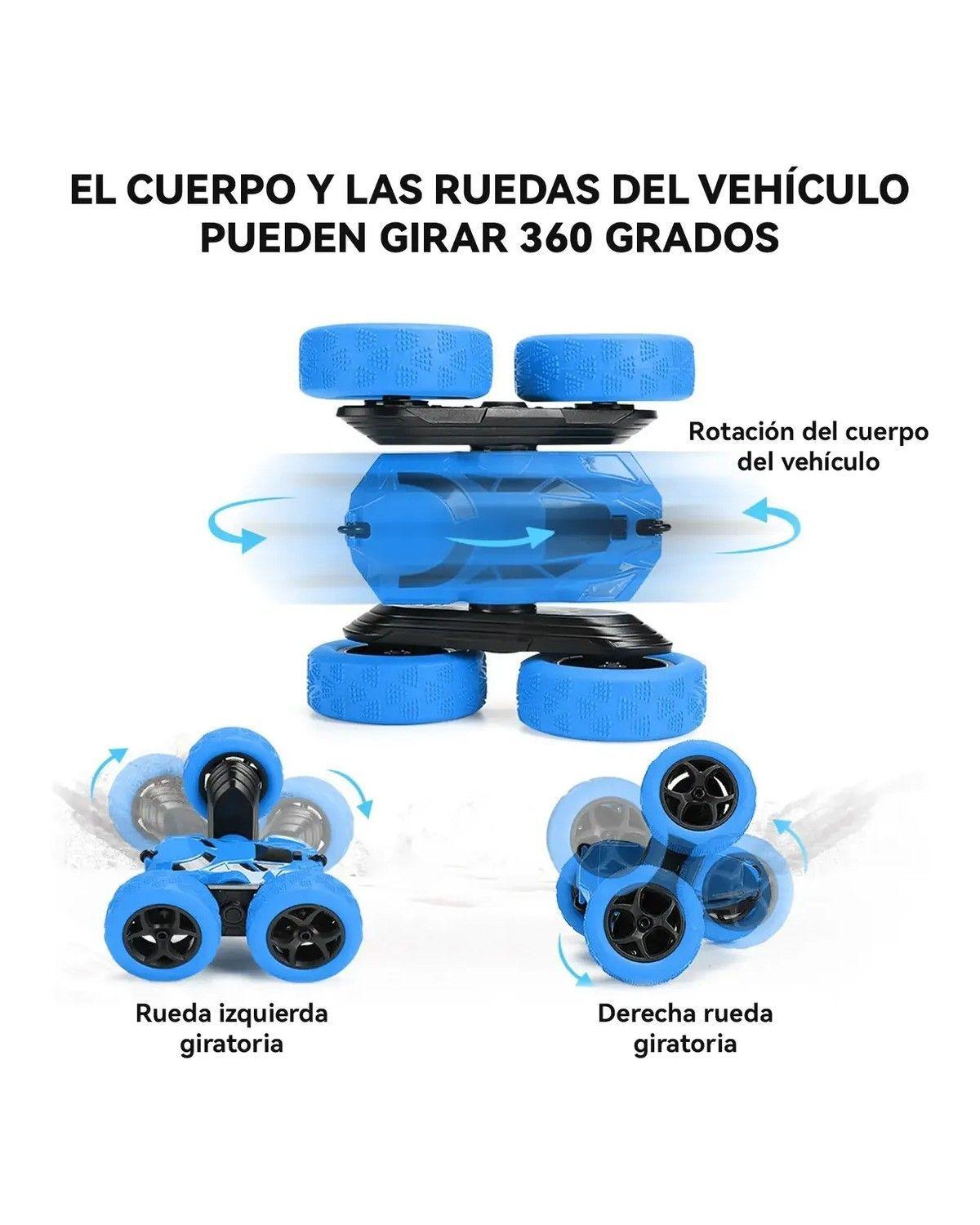 Auto Truco Control a Remoto Sensor Movimiento Doble Lado-flex-4