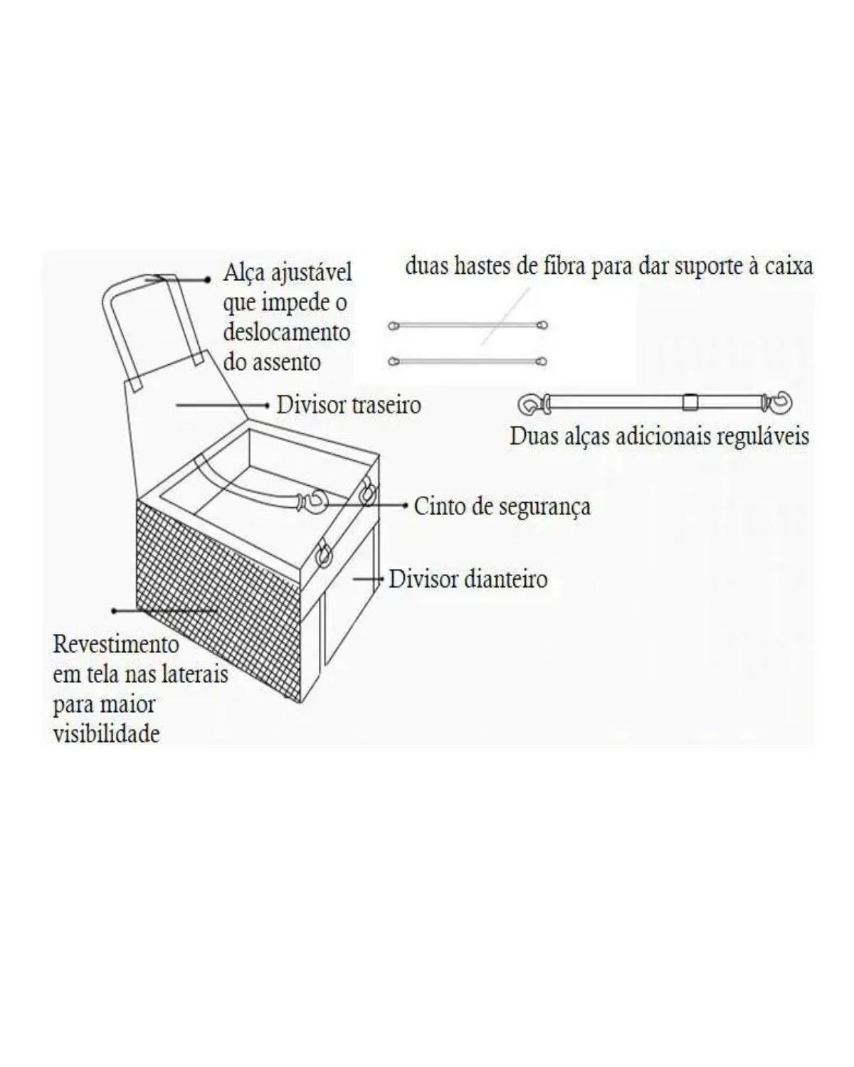 Asiento de Auto para Mascotas Perros y Gatos Plegable Impermeable-1