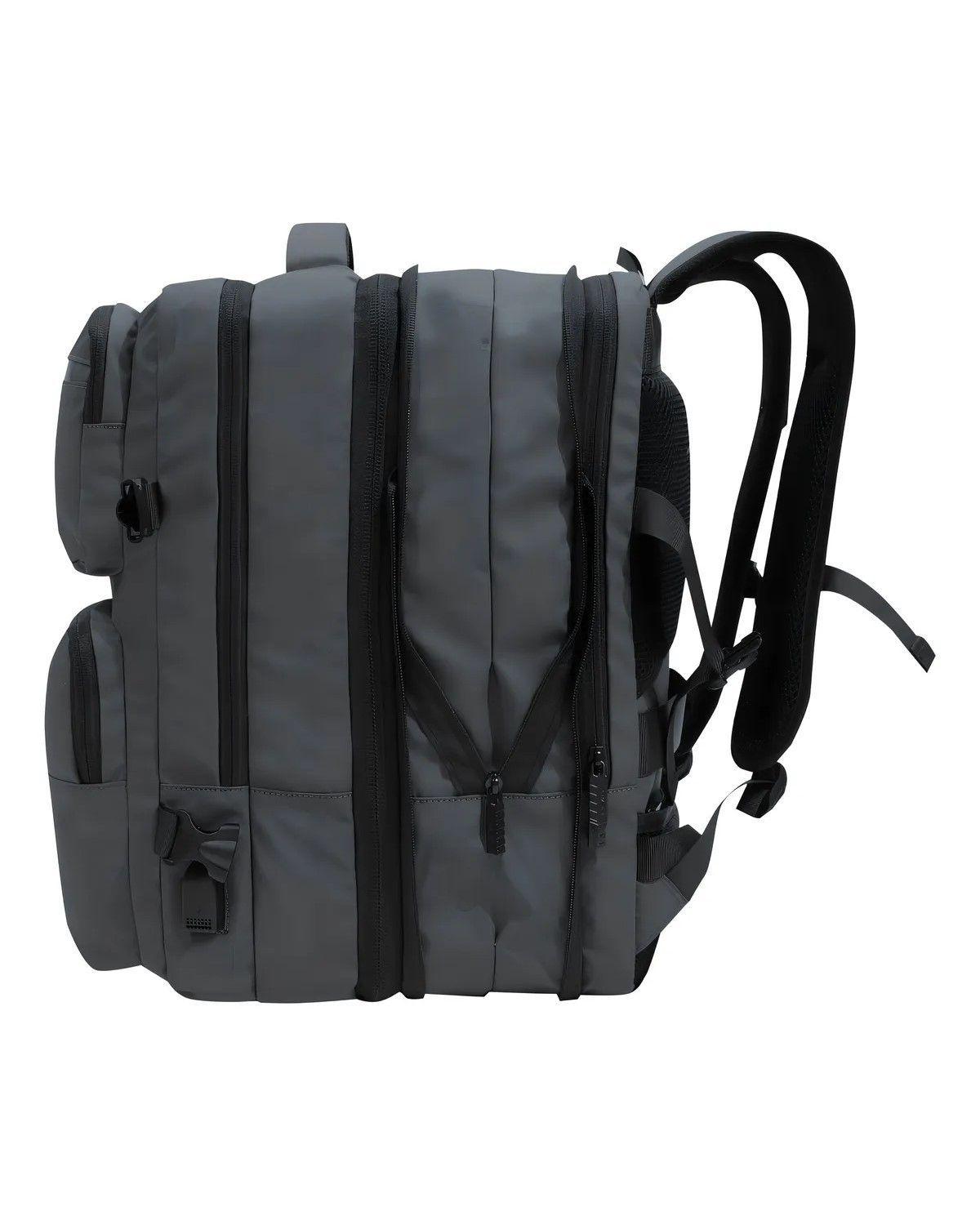 Mochila Viaje Expandible Reverse Gris Head Gris-1