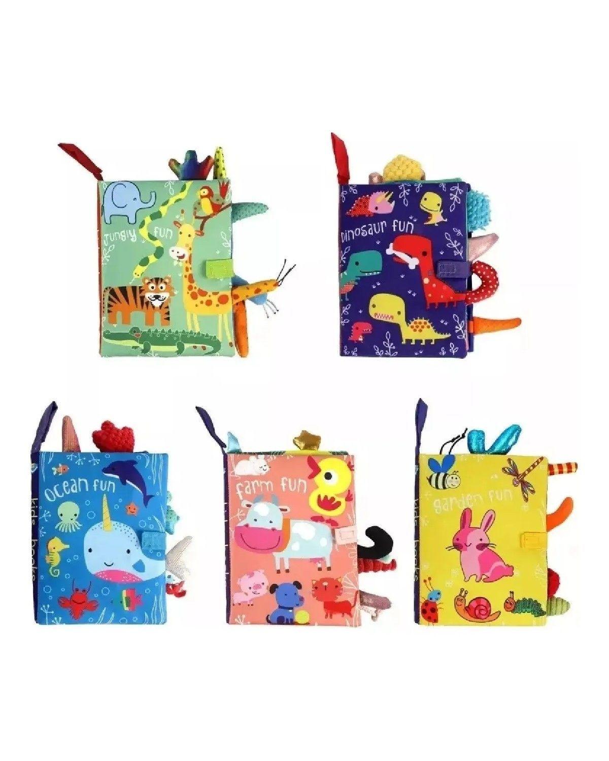 Libro Sensorial Para Niños/niñas Para Estimulación Temprana-1