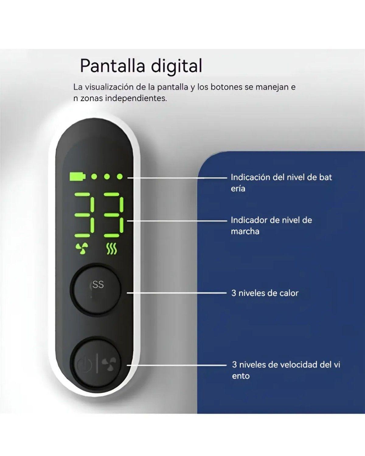 Portátiles Recargable Sin Cable Secador Pelo Apto Para Viaje-2