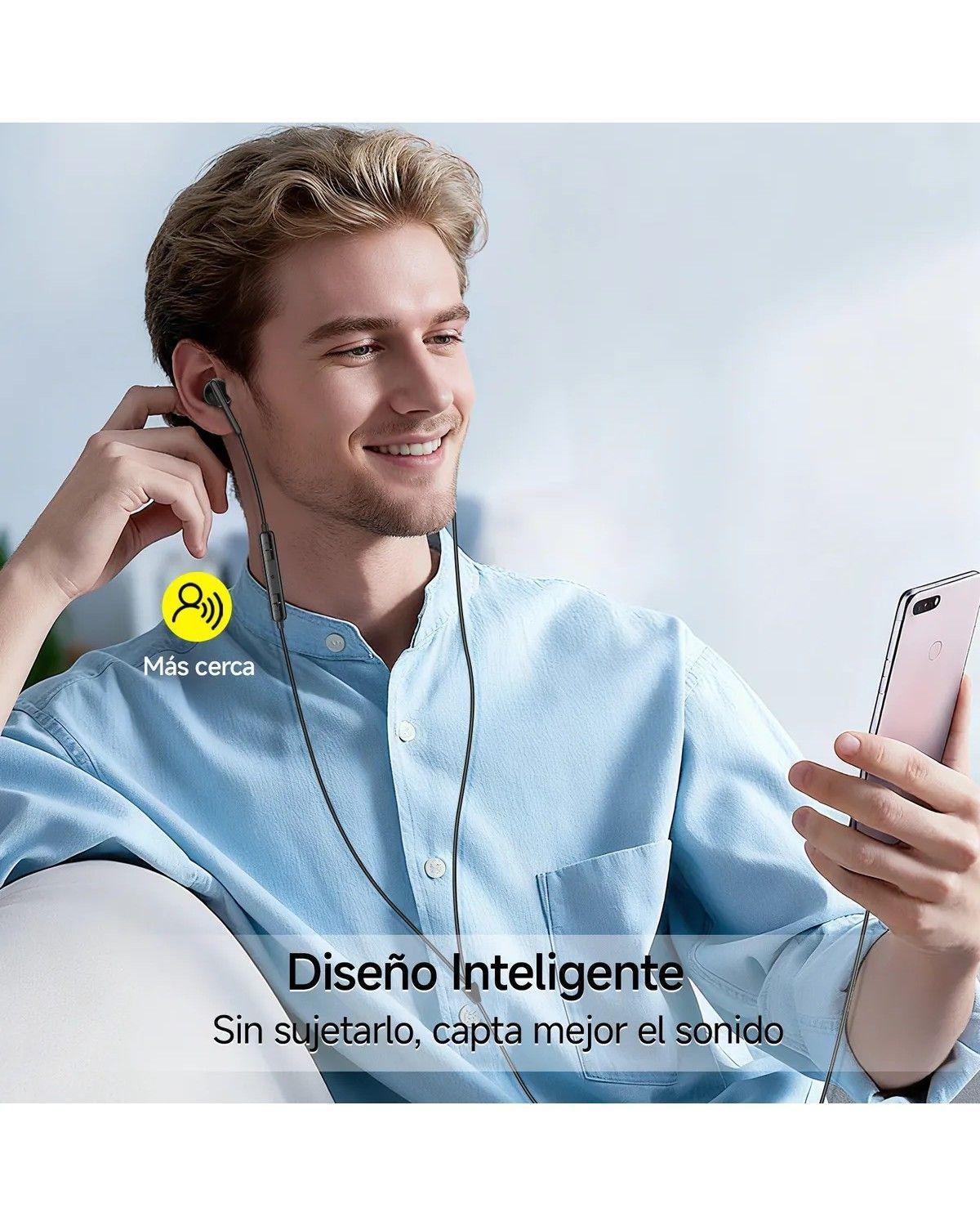 Auriculares Alámbricos Tipo C Manos Libres 1.2M In-ear con Control y Dos Botones de Volumen-2