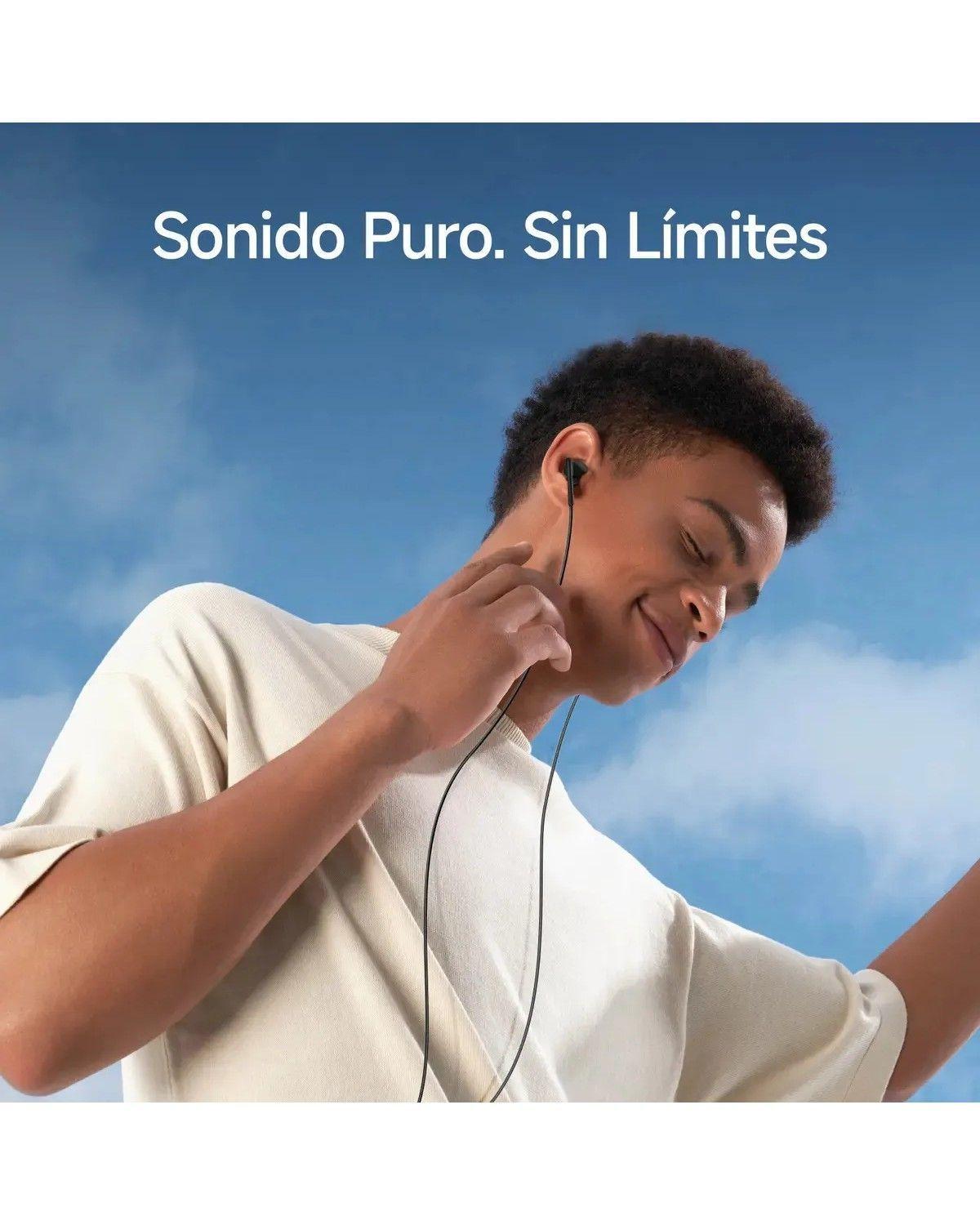 Auriculares Alámbricos Tipo C Manos Libres 1.2M In-ear con Control y Dos Botones de Volumen-3