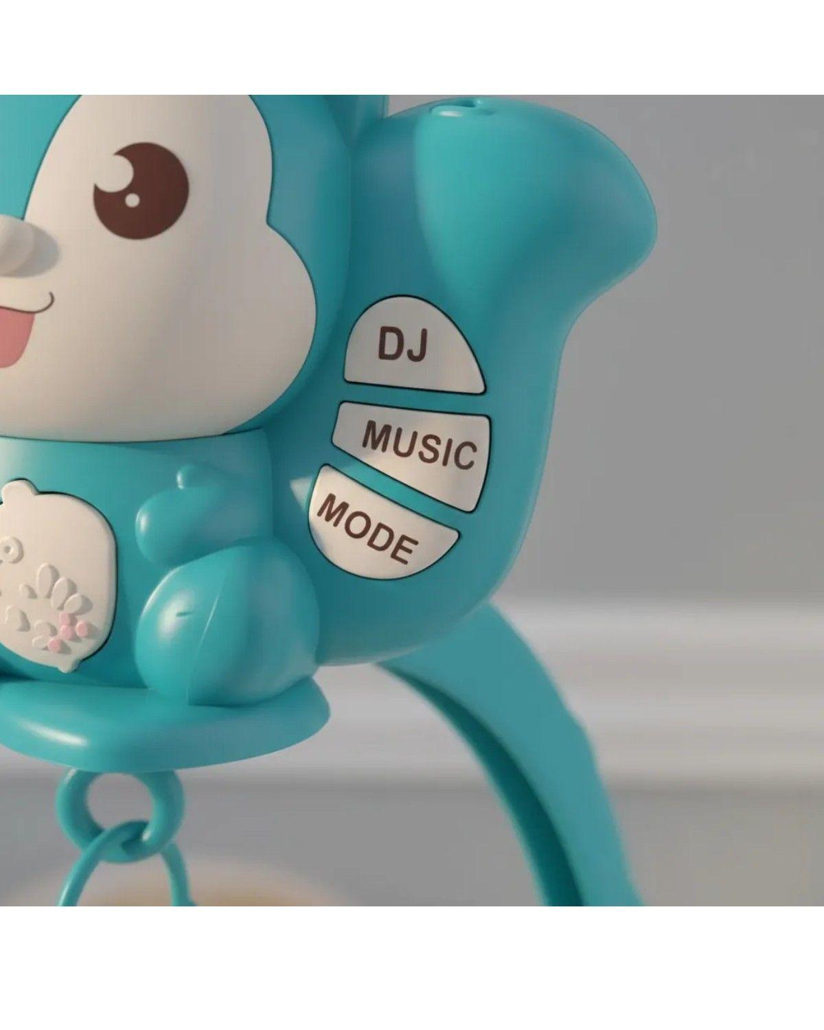 Movil Musical Para Bebe Con Diseño Ardilla-4