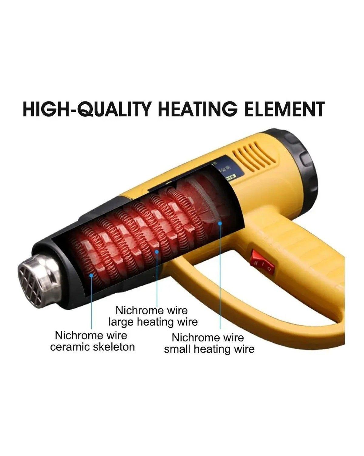 Pistola De Calor Aire Caliente 2000w-2